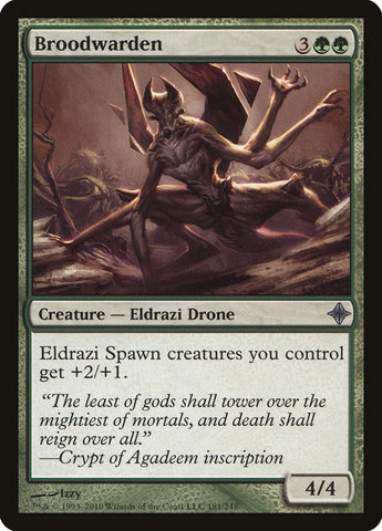 Broodwarden [Rise of the Eldrazi] Magic: The Gathering