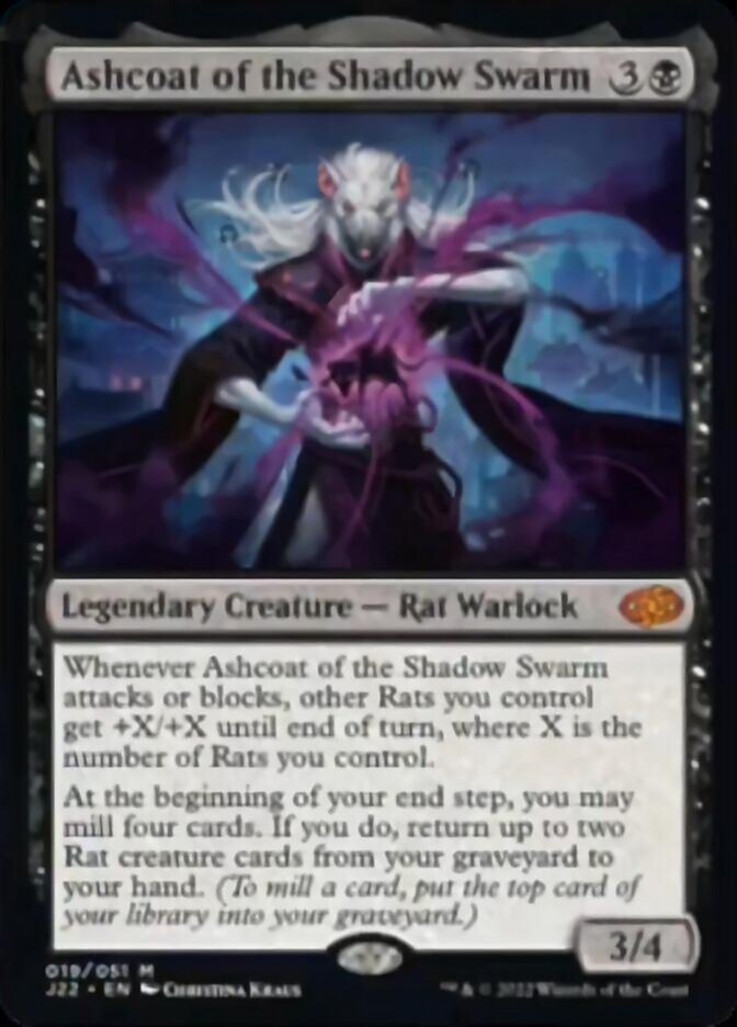 Ashcoat of the Shadow Swarm [Jumpstart 2022] Magic: The Gathering