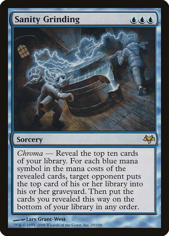 Sanity Grinding [Eventide] Magic: The Gathering