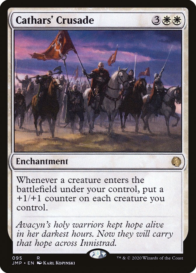 Cathars' Crusade [Jumpstart] Magic: The Gathering