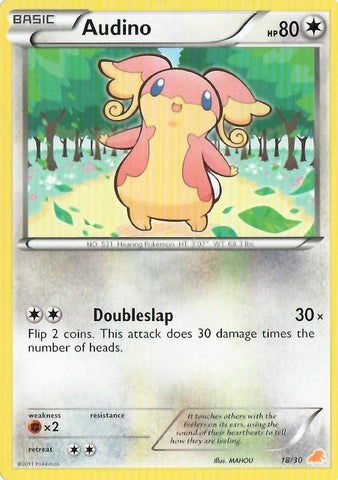 Audino (18/30) [Black & White: Trainer Kit - Excadrill] Pokémon