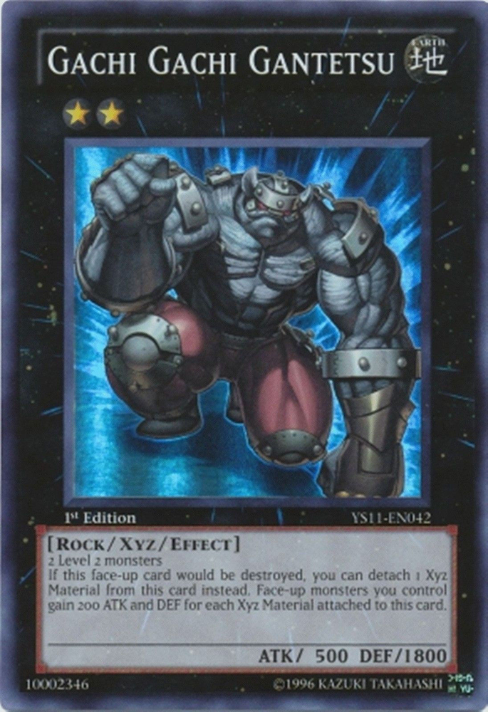 Gachi Gachi Gantetsu [YS11-EN042] Super Rare Yu-Gi-Oh!