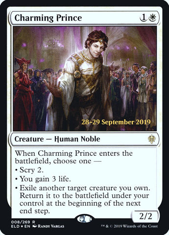 Charming Prince [Throne of Eldraine Prerelease Promos] Magic: The Gathering