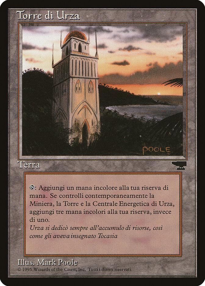 Urza's Tower (Forest) (Italian) - "Torre di Urza" [Rinascimento] Magic: The Gathering