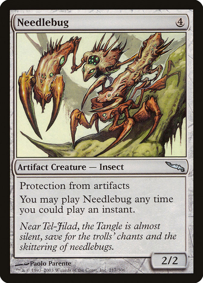 Needlebug [Mirrodin] Magic: The Gathering