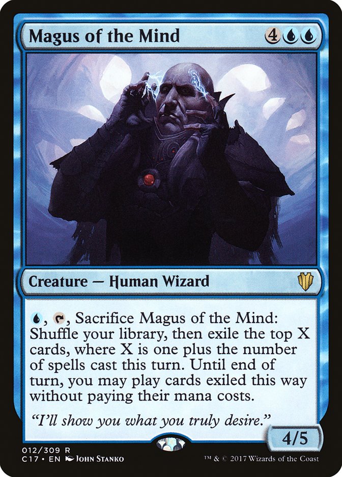 Magus of the Mind [Commander 2017] Magic: The Gathering
