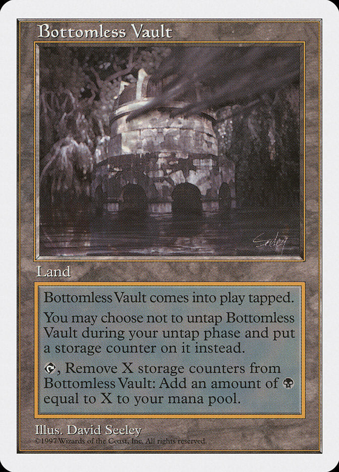 Bottomless Vault [Fifth Edition] Magic: The Gathering