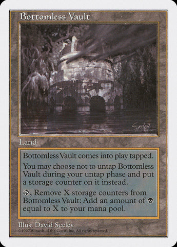Bottomless Vault [Fifth Edition] Magic: The Gathering