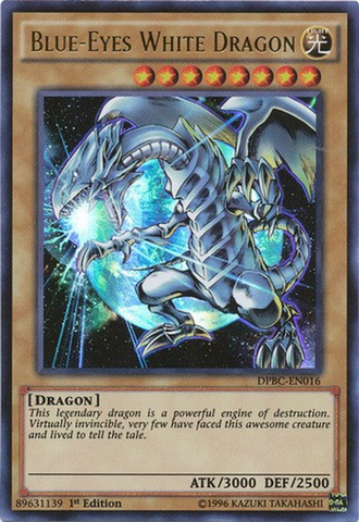 Blue-Eyes White Dragon [DPBC-EN016] Ultra Rare Yu-Gi-Oh!