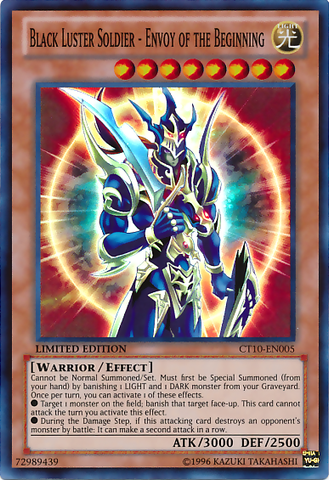 Black Luster Soldier - Envoy of the Beginning [CT10-EN005] Super Rare Yu-Gi-Oh!