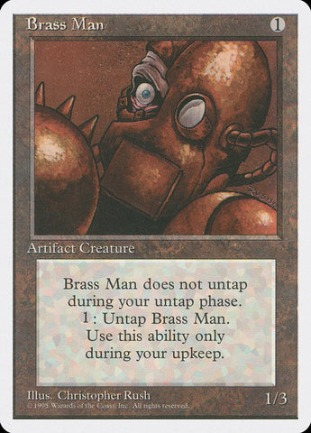 Brass Man [Fourth Edition] Magic: The Gathering