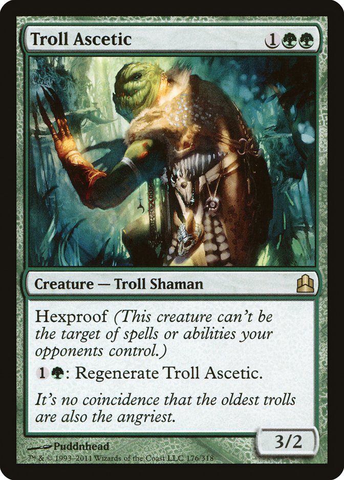 Troll Ascetic [Commander 2011] Magic: The Gathering