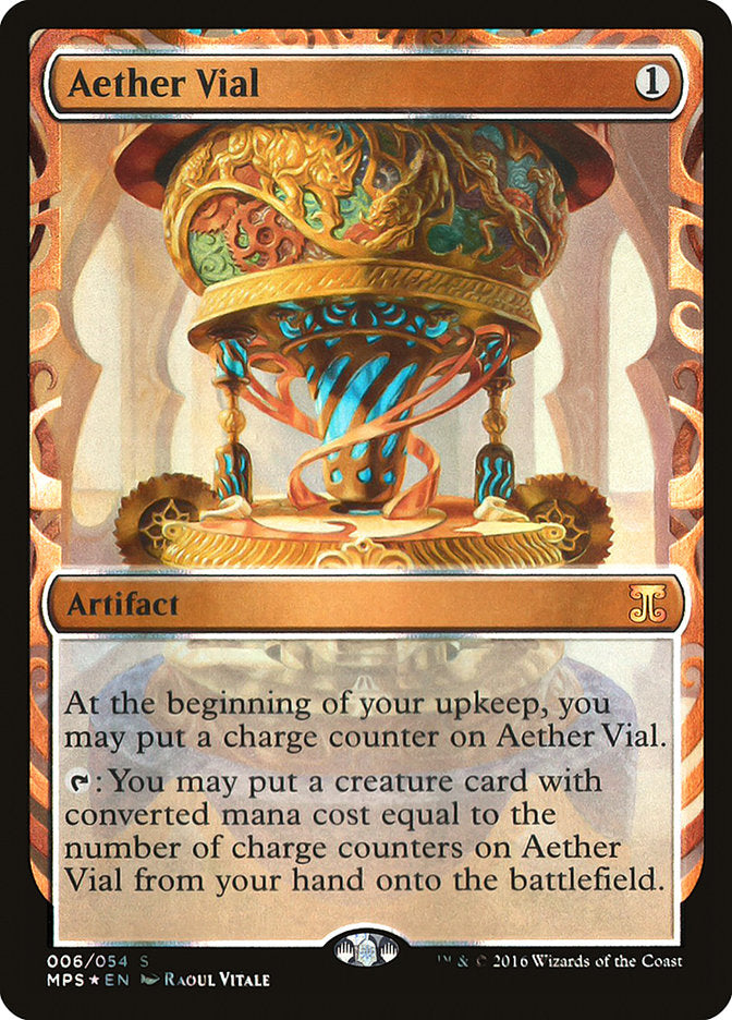 Aether Vial [Kaladesh Inventions] Magic: The Gathering