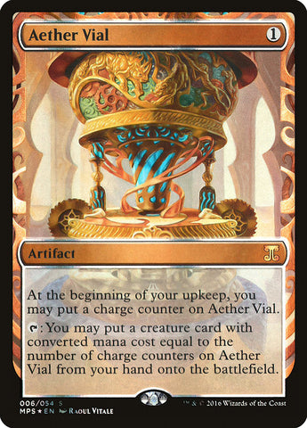Aether Vial [Kaladesh Inventions] Magic: The Gathering