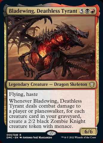 Bladewing, Deathless Tyrant [Dominaria United Commander] Magic: The Gathering
