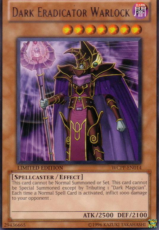 Dark Eradicator Warlock [WCPP-EN014] Rare Yu-Gi-Oh!