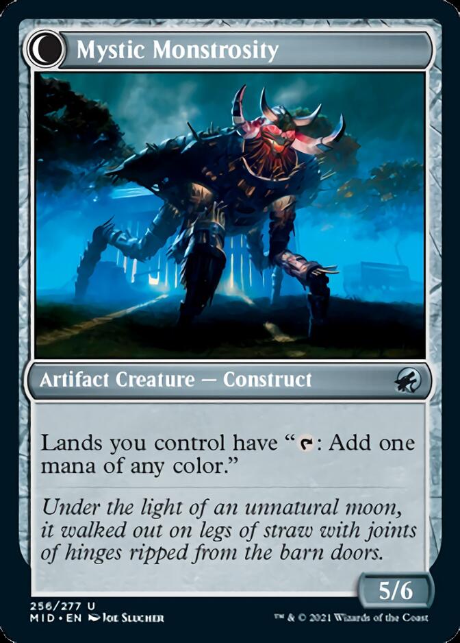 Mystic Skull // Mystic Monstrosity [Innistrad: Midnight Hunt] Magic: The Gathering