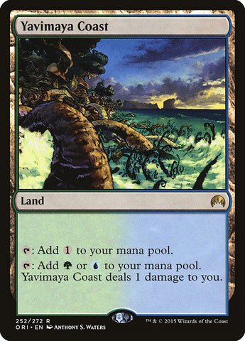 Yavimaya Coast [Magic Origins] Magic: The Gathering