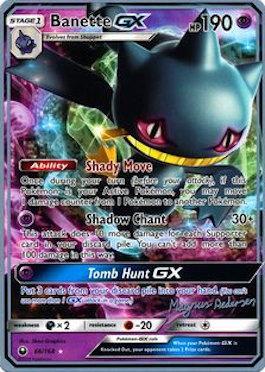 Banette GX (66/168) (Garbanette - Magnus Pedersen) [World Championships 2018] Pokémon