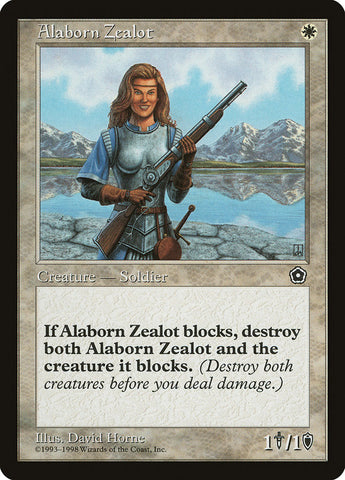 Alaborn Zealot [Portal Second Age] Magic: The Gathering