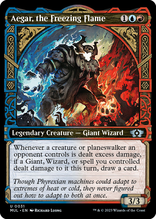 Aegar, the Freezing Flame [Multiverse Legends] Magic: The Gathering