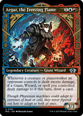 Aegar, the Freezing Flame [Multiverse Legends] Magic: The Gathering