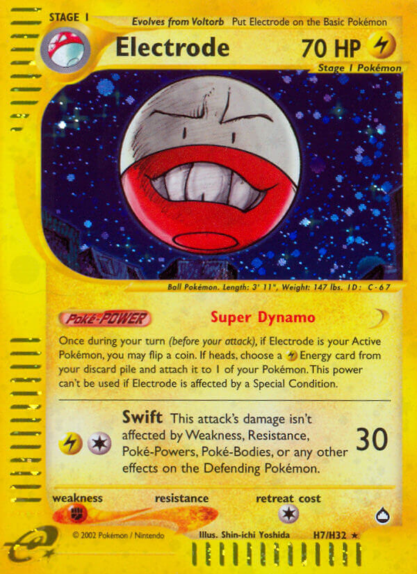 Electrode (H7/H32) [Aquapolis] Pokémon