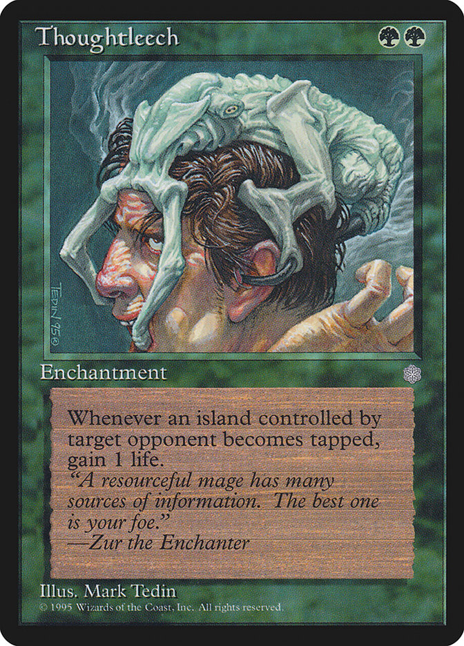 Thoughtleech [Ice Age] Magic: The Gathering