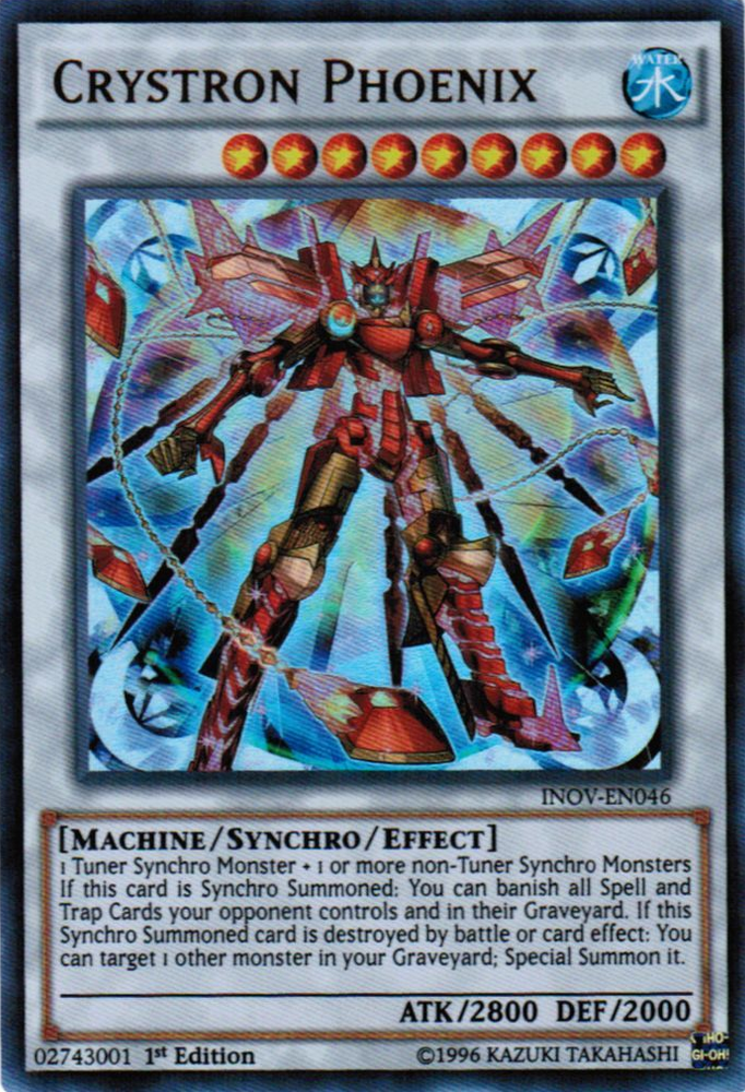 Crystron Phoenix [INOV-EN046] Ultra Rare Yu-Gi-Oh!
