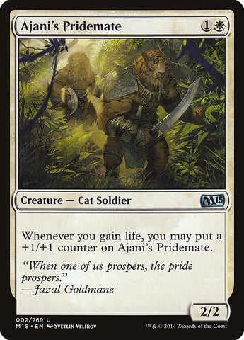 Ajani's Pridemate [Magic 2015] Magic: The Gathering