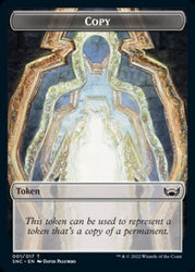 Clue // Copy Double-Sided Token [Streets of New Capenna Commander Tokens] Magic: The Gathering