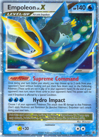 Empoleon LV.X (DP11) [Diamond & Pearl: Black Star Promos] Pokémon