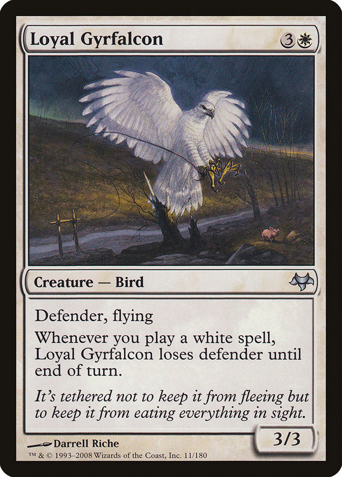 Loyal Gyrfalcon [Eventide] Magic: The Gathering