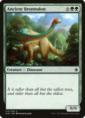 Ancient Brontodon [Ixalan] Magic: The Gathering