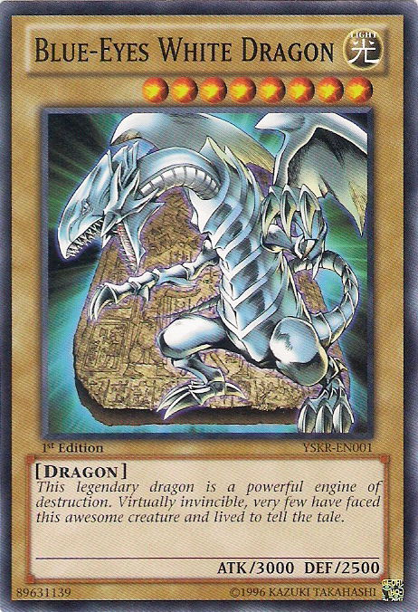 Blue-Eyes White Dragon [YSKR-EN001] Common Yu-Gi-Oh!