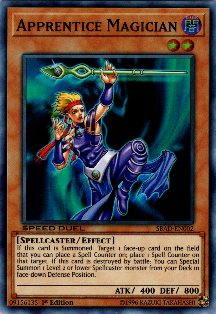 Apprentice Magician [SBC1-ENA09] Common Yu-Gi-Oh!