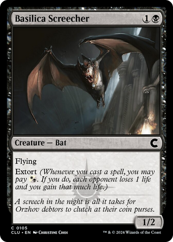 Basilica Screecher [Ravnica: Clue Edition] Magic: The Gathering