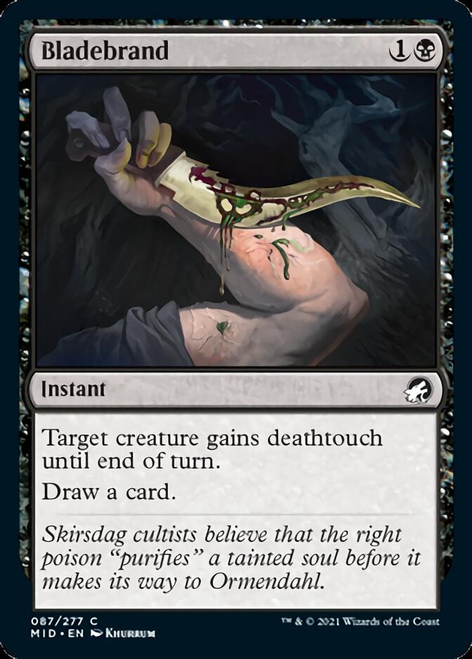 Bladebrand [Innistrad: Midnight Hunt] Magic: The Gathering