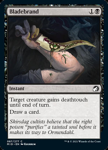 Bladebrand [Innistrad: Midnight Hunt] Magic: The Gathering