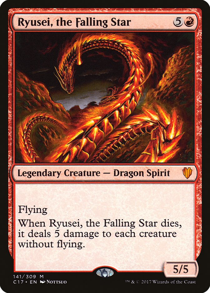 Ryusei, the Falling Star [Commander 2017] Magic: The Gathering