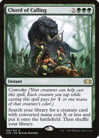 Chord of Calling [Double Masters] Magic: The Gathering
