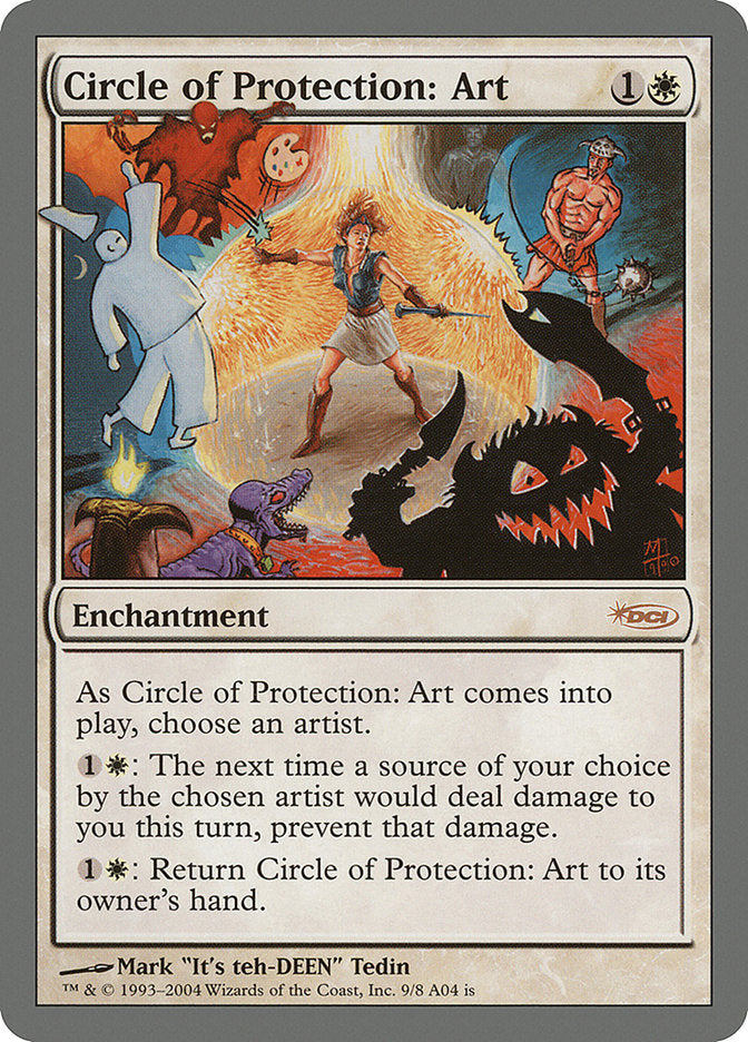 Circle of Protection: Art [Arena League 2004] Magic: The Gathering