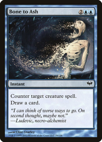 Bone to Ash [Dark Ascension] Magic: The Gathering