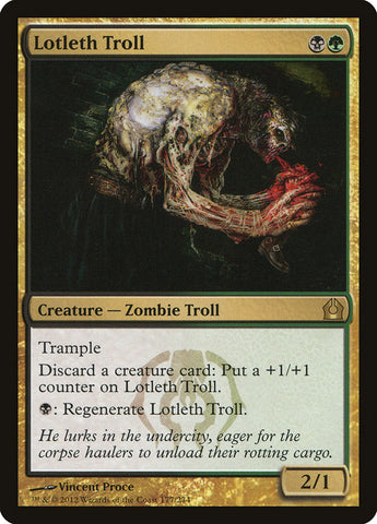 Lotleth Troll [Return to Ravnica] Magic: The Gathering