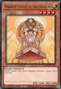 Barrier Statue of the Heavens [MAGO-EN116] Rare Yu-Gi-Oh!