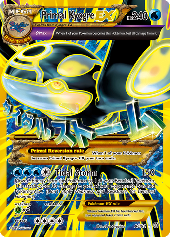 Primal Kyogre EX (96/98) [XY: Ancient Origins] Pokémon