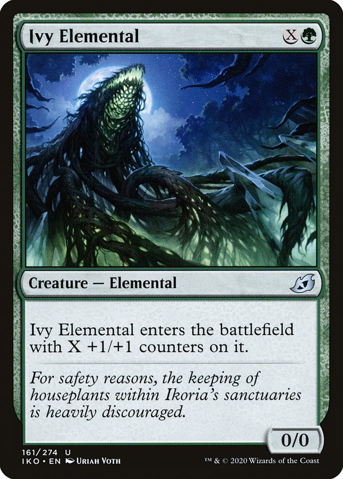 Ivy Elemental [Ikoria: Lair of Behemoths] Magic: The Gathering
