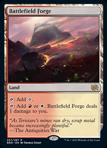 Battlefield Forge [The Brothers' War] Magic: The Gathering