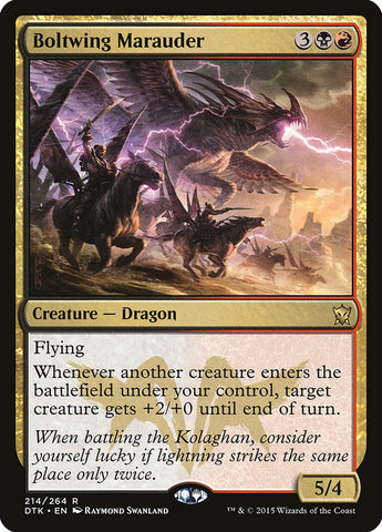 Boltwing Marauder [Dragons of Tarkir] Magic: The Gathering