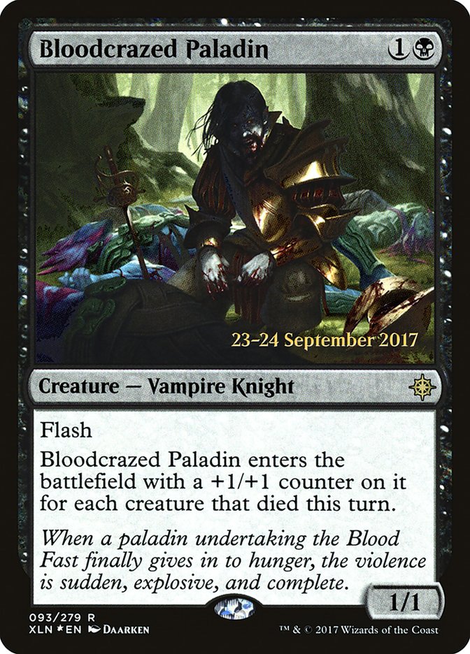 Bloodcrazed Paladin [Ixalan Prerelease Promos] Magic: The Gathering